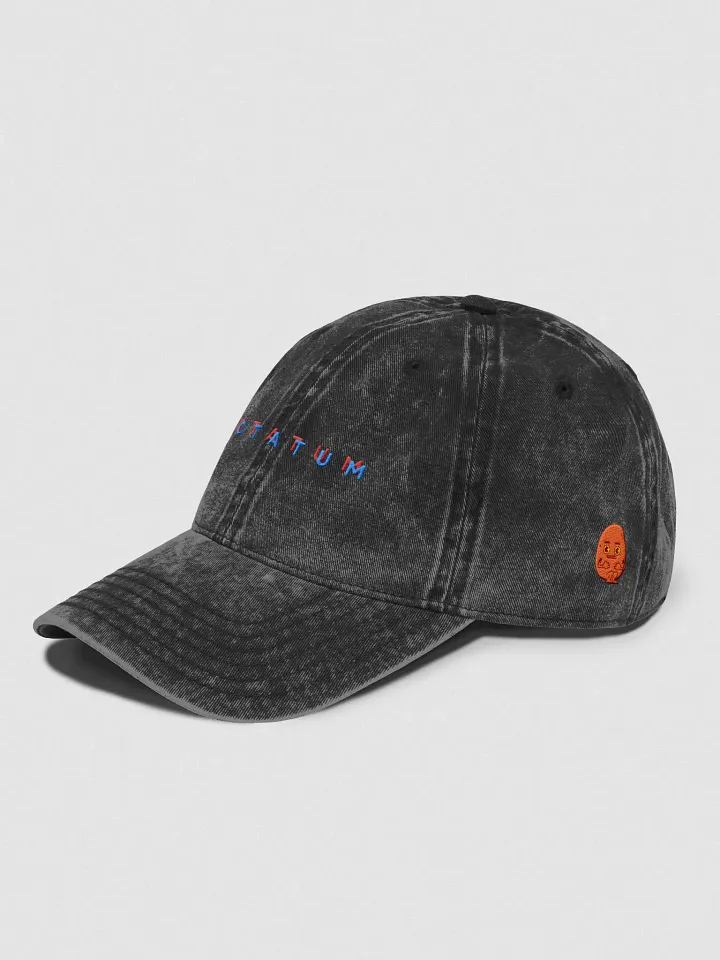 POTATUM 3D vintage wash dad hat product image (1)