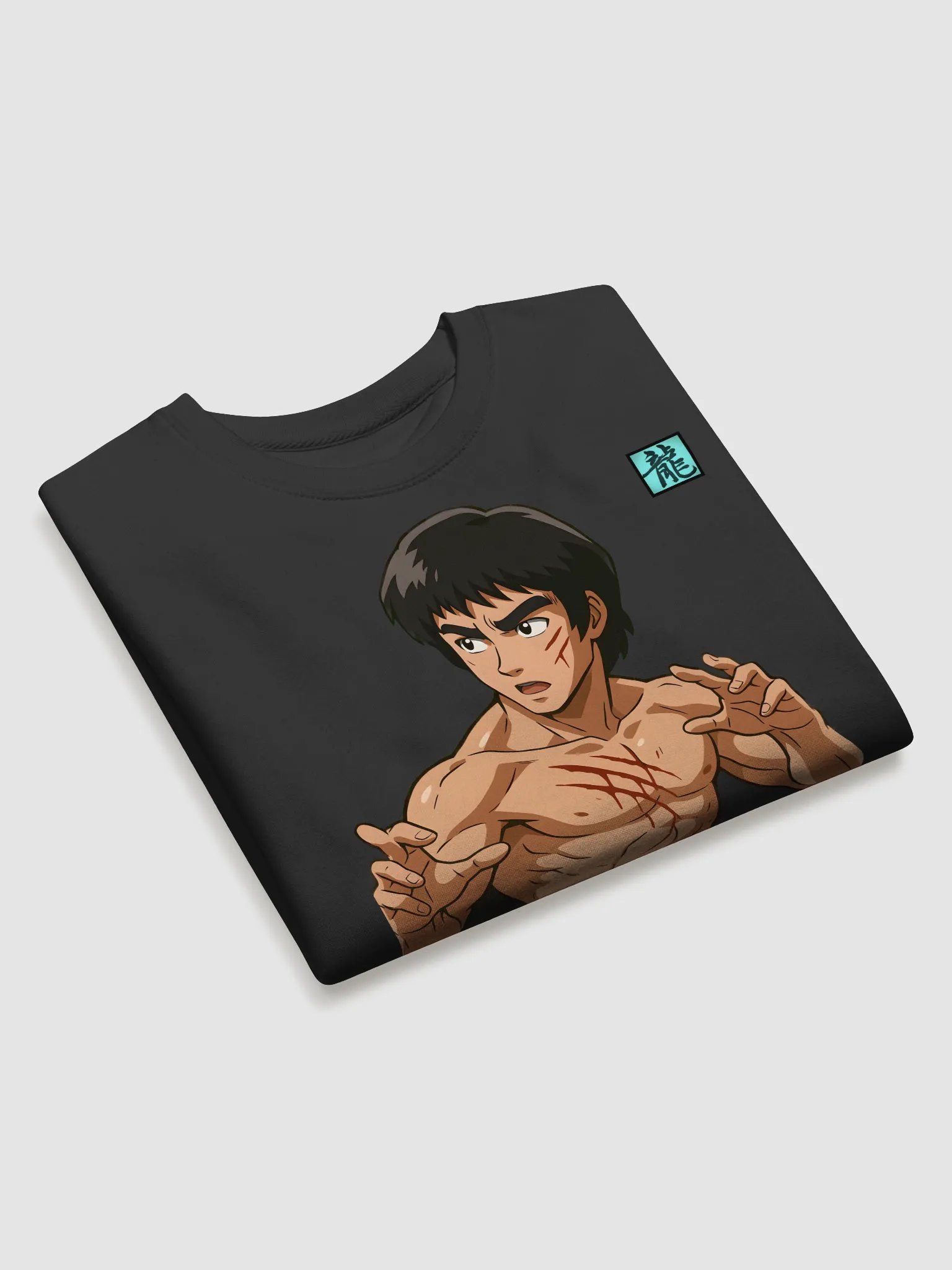 Be Water My Friends Black Sweatshirt product image (23)