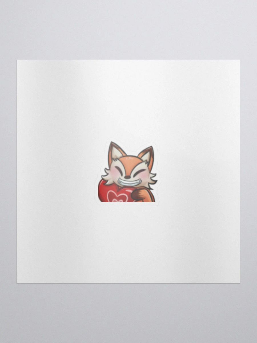 Foxxy Love Emote Sticker 1.5