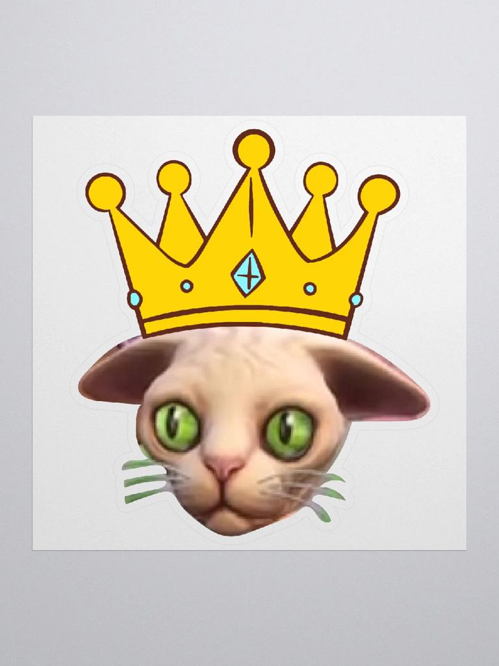 King Squishy Sticker product image (1)