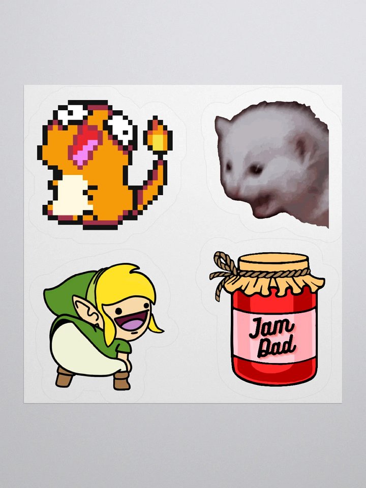 Emote Sticker Set product image (3)