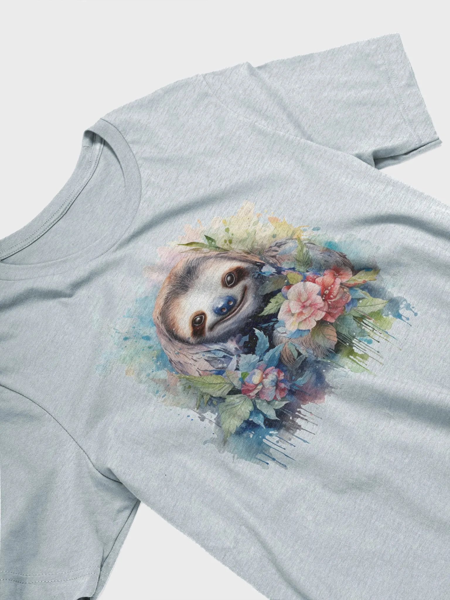 Sloth in the Flowers product image (2)