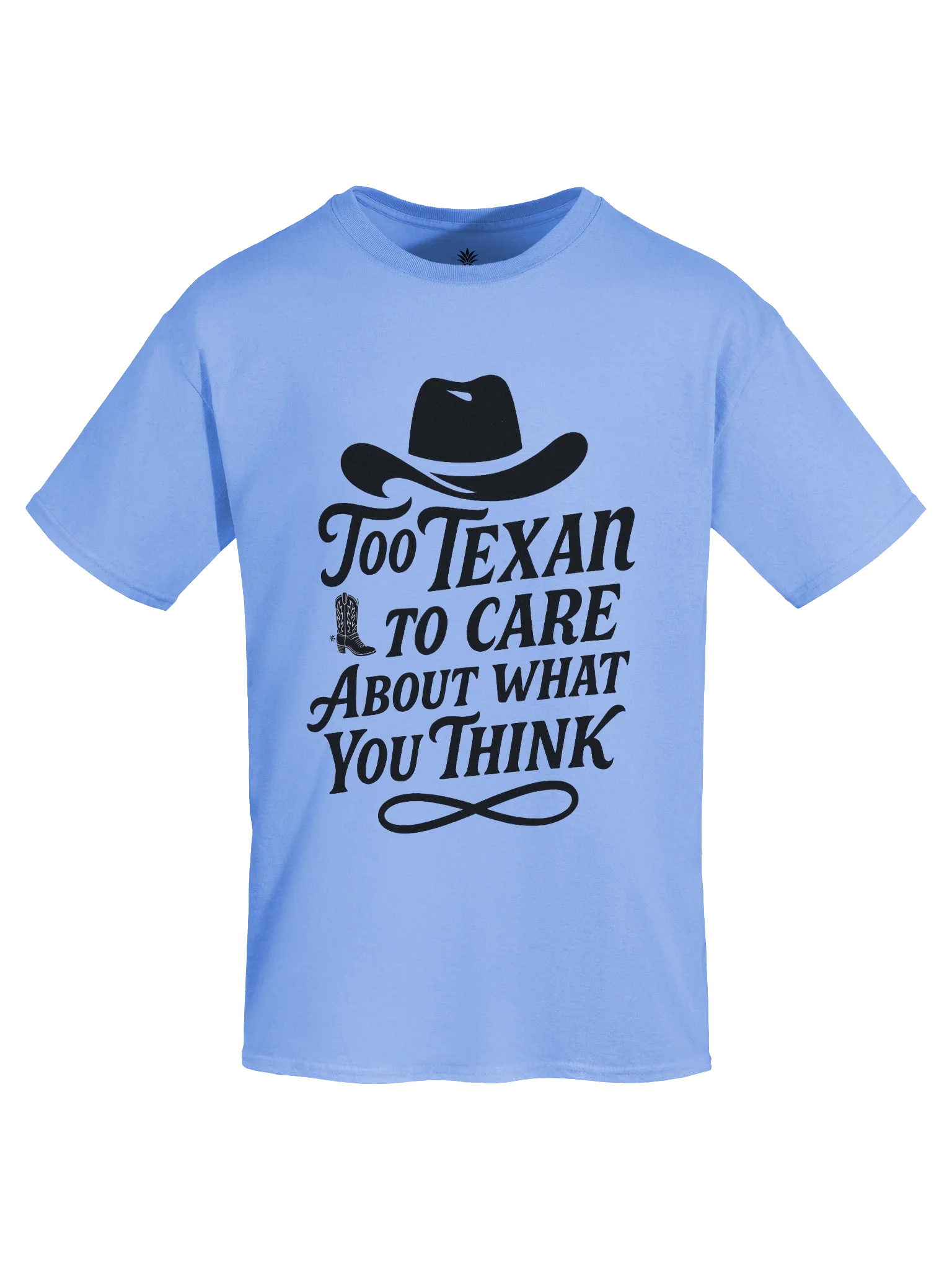 Too Texan to Care About What You Think (Dark Design) Texas Boxy Fit Unisex T-Shirt product image (19)