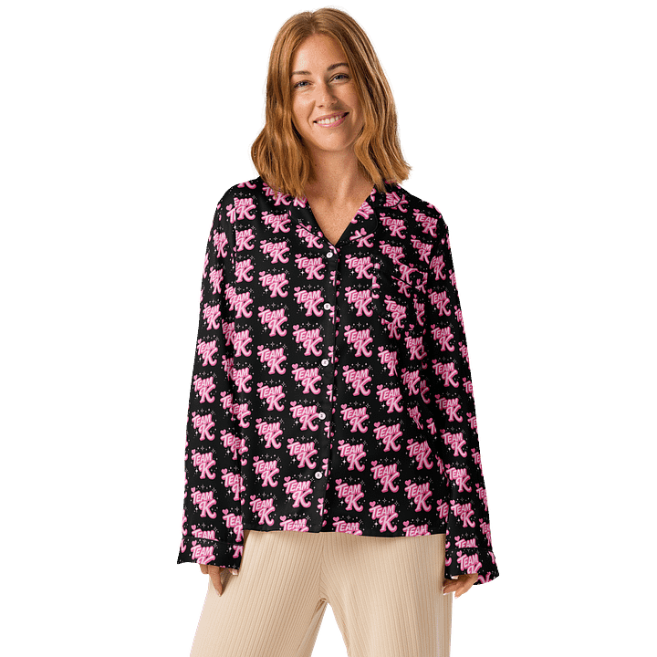 K's WORLD Women's Long Sleeve Pajama Top product image (1)
