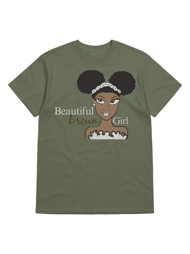 Beautiful Brown Girl Mocha Tee product image (17)