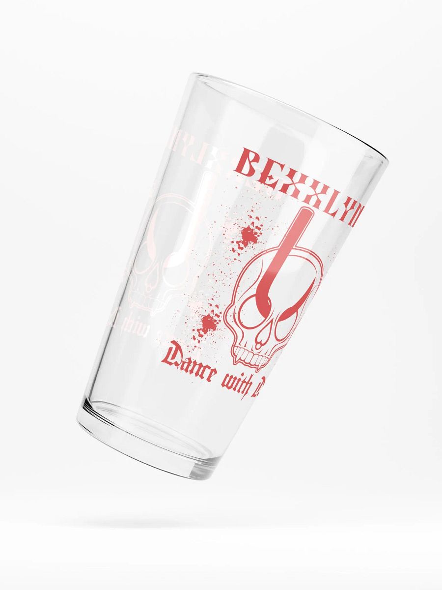 DANCE WITH DEATH PINT GLASS product image (5)