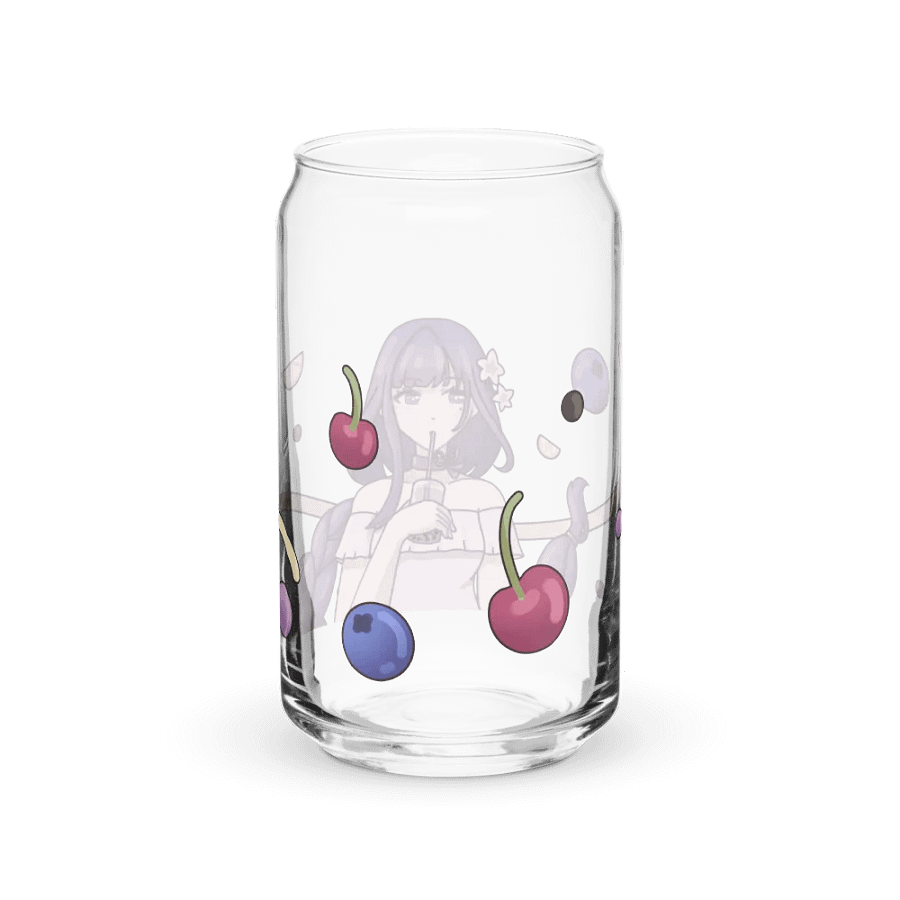 Raiden Shogun - Can-Shaped Glass (or with lid and straw) product image (38)