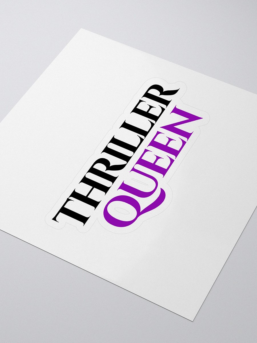 Thriller Queen Sticker | MyTime Movie Network | Thriller Collection product image (3)
