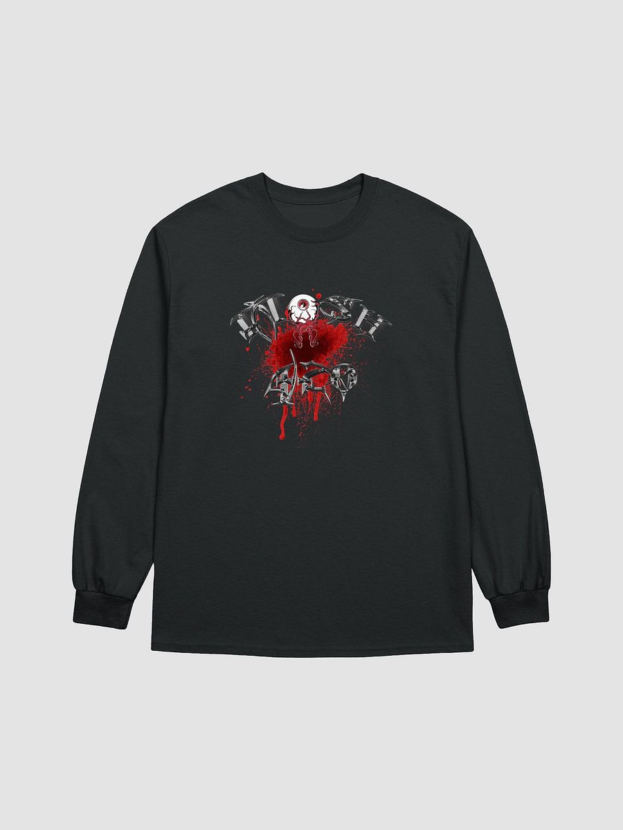 BLOODSPLAT 420 LOGO MEN'S LONG SLEEVE SHIRT product image (1)