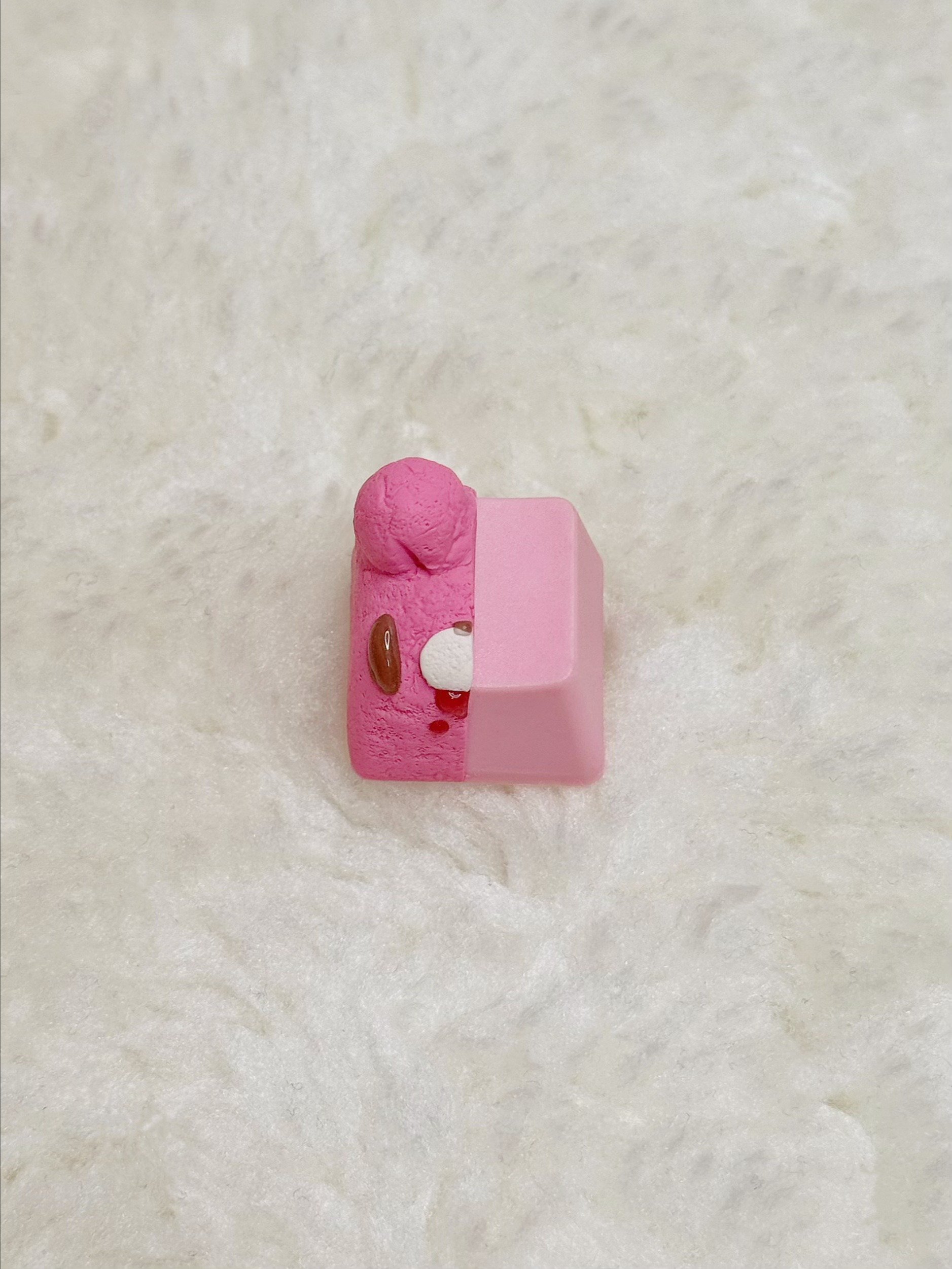 Pink on Pink Gloomy Bear Keycap product image (1)