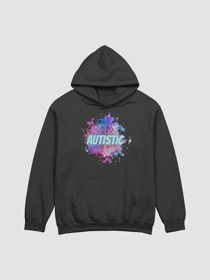 Autistic Paint Splatter Brain Classic Unisex Hoodie product image (7)