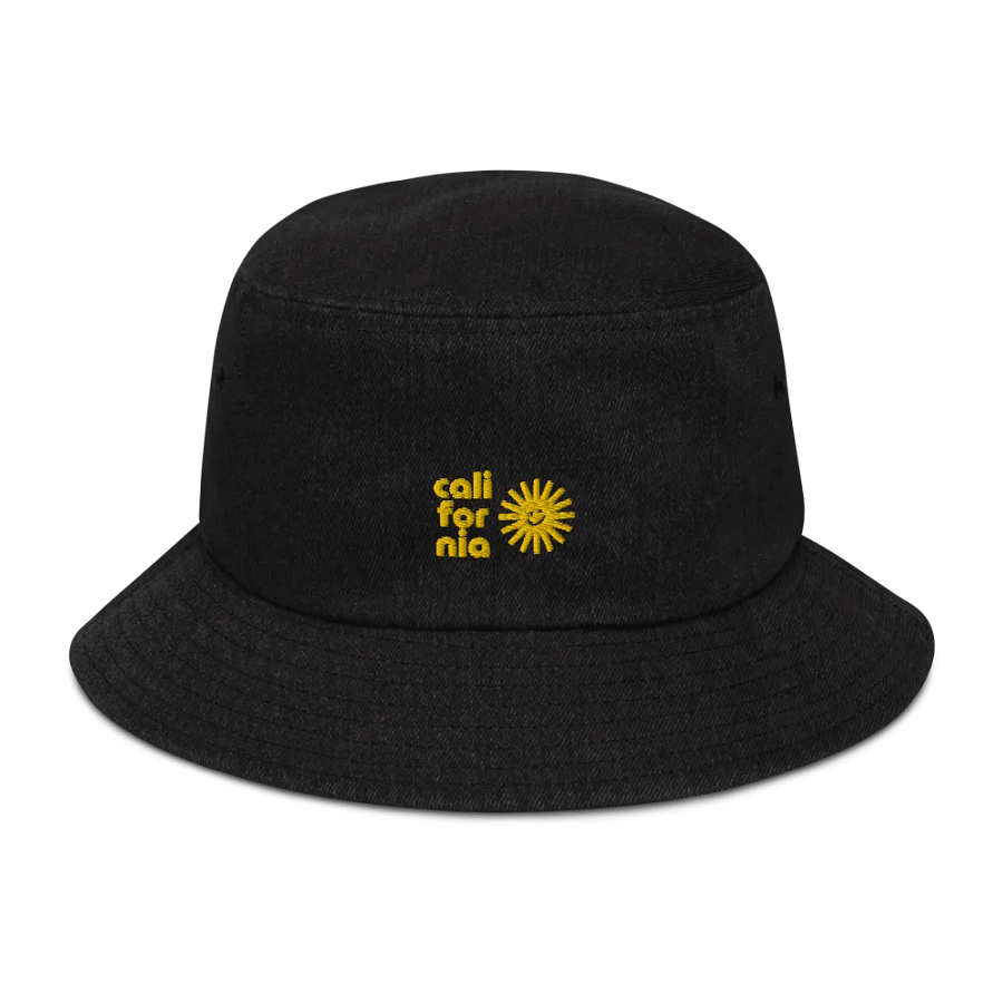 'Sunny California' Denim Bucket Hat product image (1)