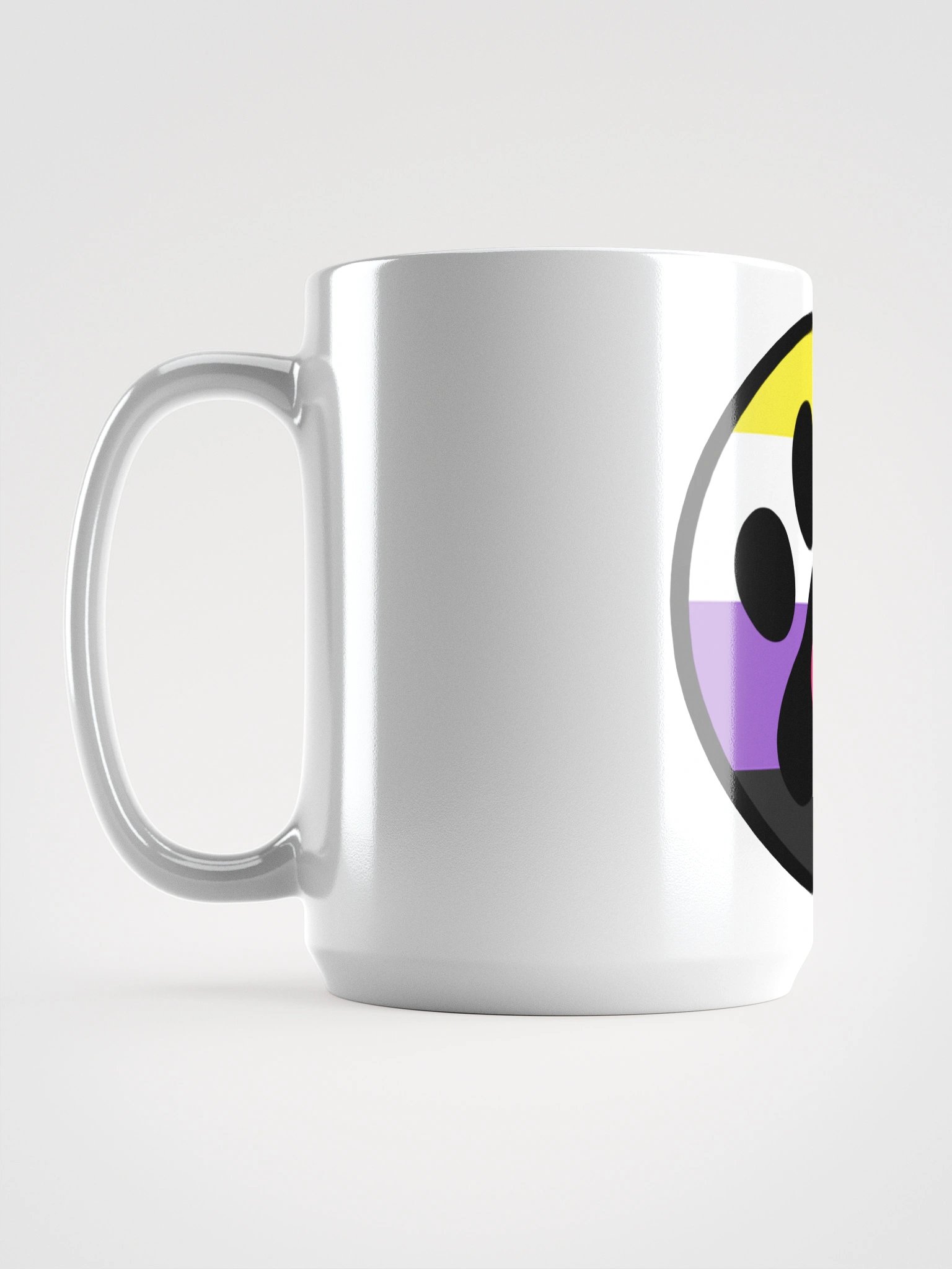 Pride Paw Mug - Nonbinary product image (6)