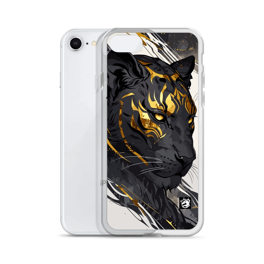 Golden panther iPhone® Case product image (51)