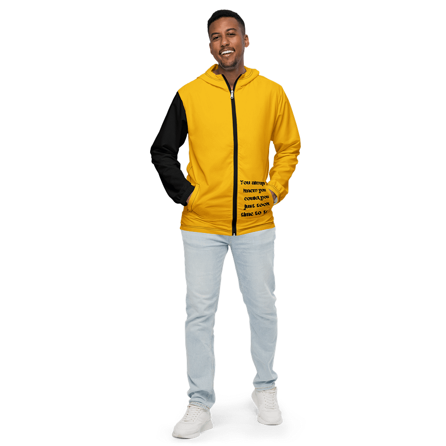 Rosalie Rose Windbreaker Black and Yellow product image (4)