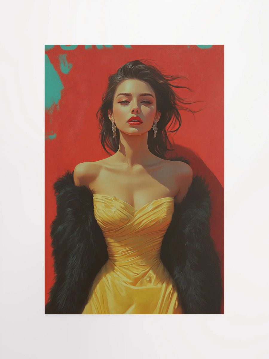Glamorous Glow Poster - The Golden Age Reimagined product image (8)