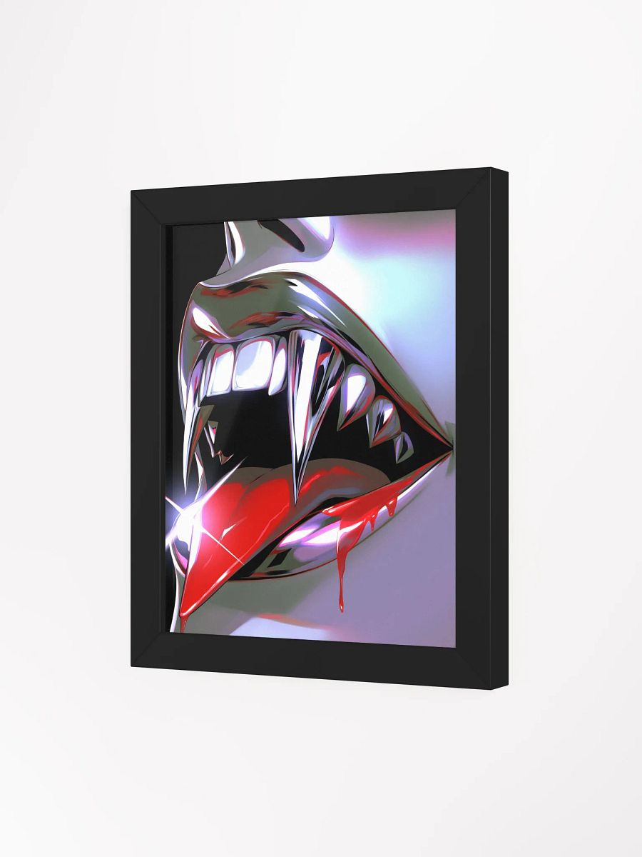 Metallic Fangs Framed Poster product image (3)