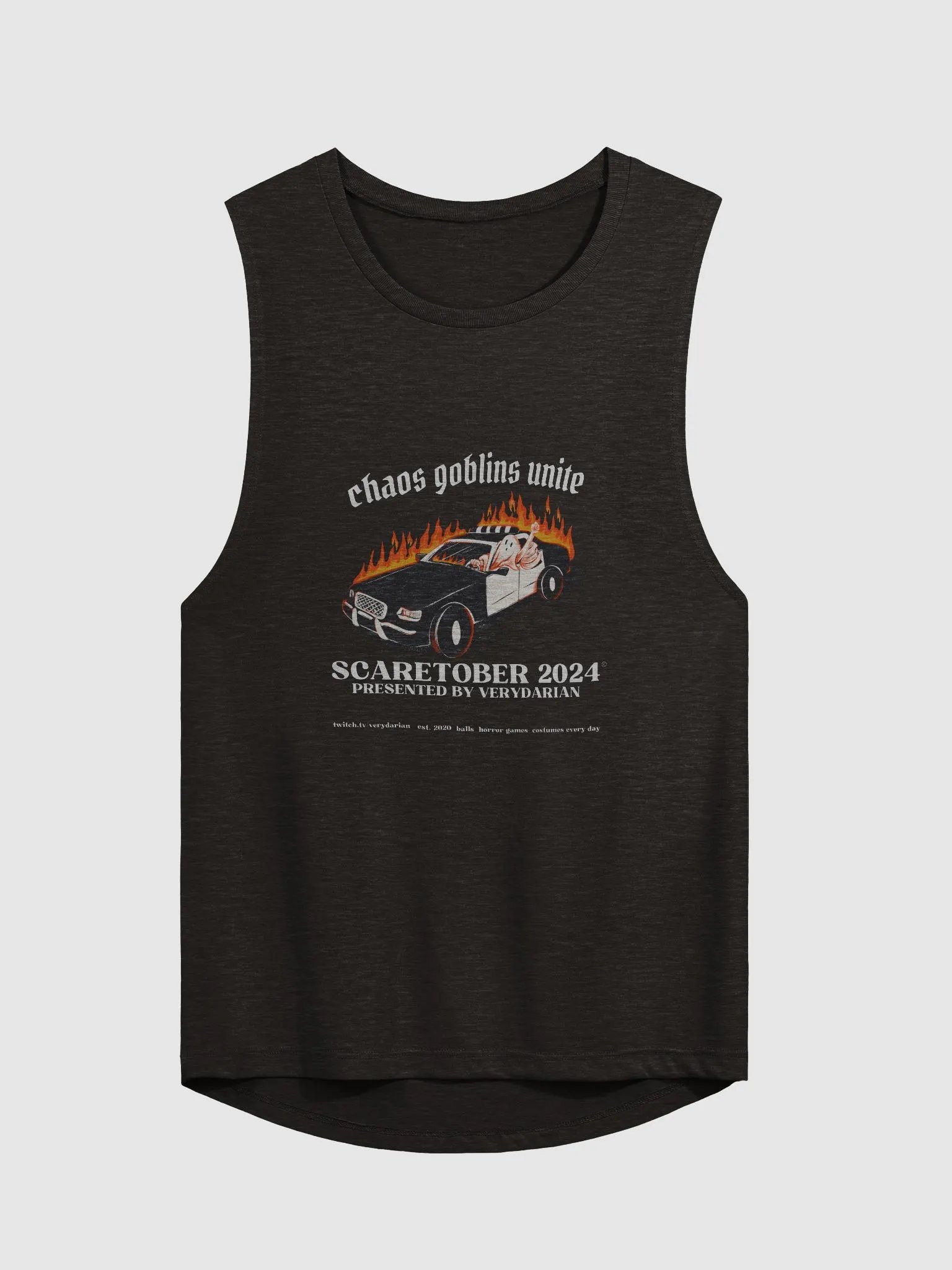 👻SCARETOBER MUSCLE TEE👻 product image (1)