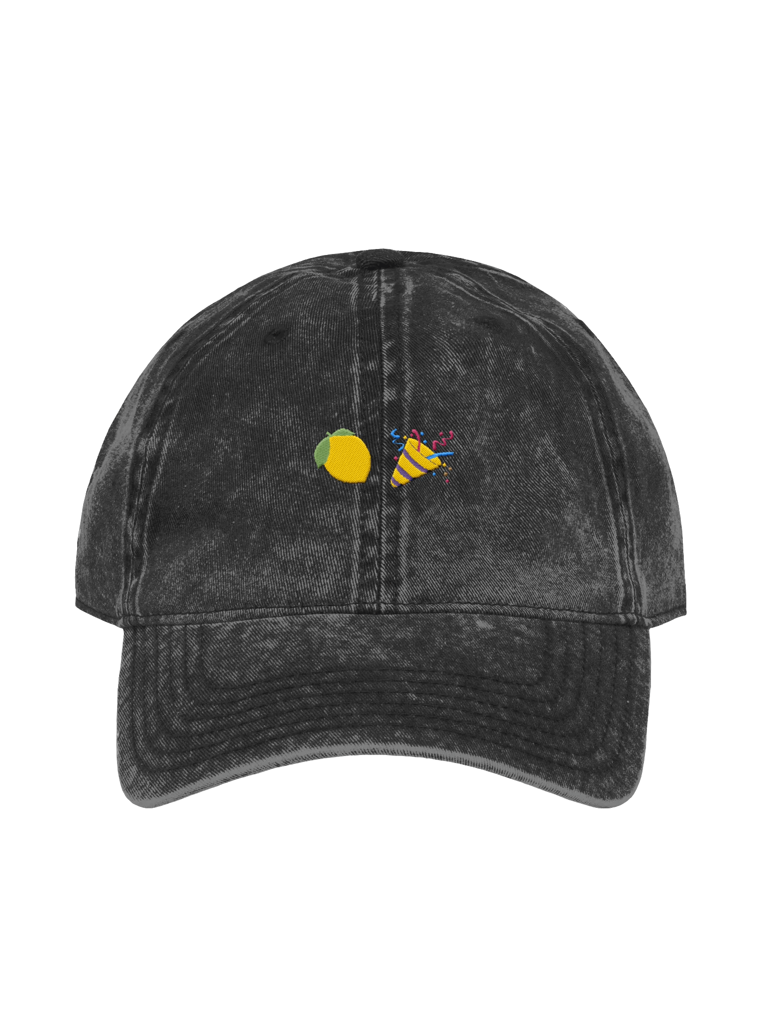 Lemon Party Embroidered Vintage Wash Dad Hat product image (1)