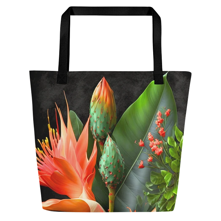 Tropical Flowers Tote Bag product image (1)