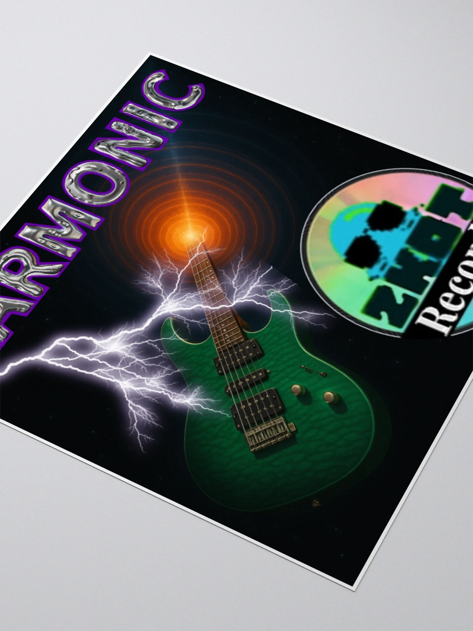 Harmonic Album Cover Sticker - Show Your Support with Style - Accessories product image (3)