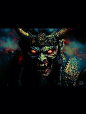 Temple Fall - The Dragon Deom Oni.. #creatures #videoshort #creaturedesign #followmeformorecontent #nightmarefuel #merch #merchandise #videoshorts 