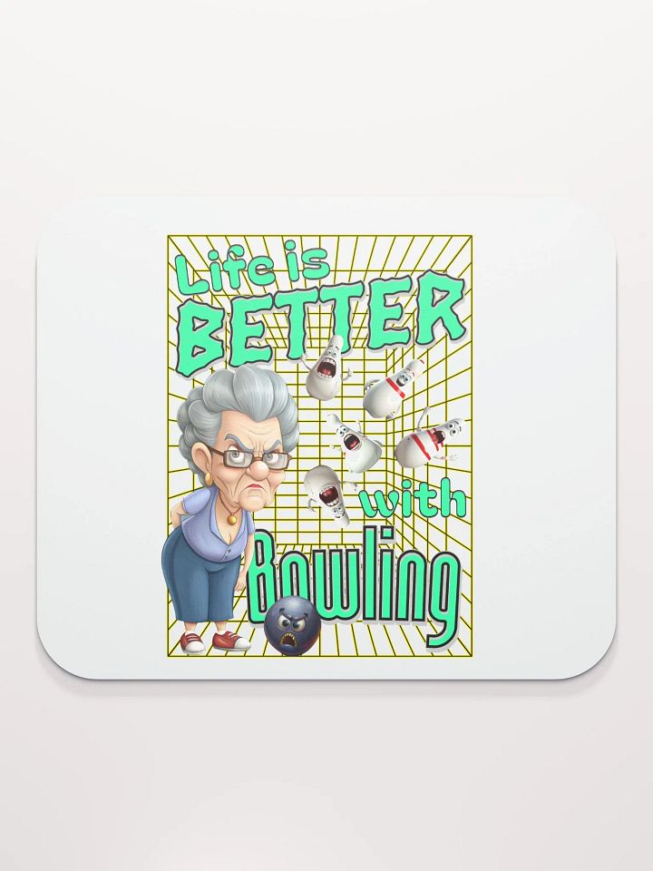 Life Is Better With Bowling Mouse Pad product image (2)