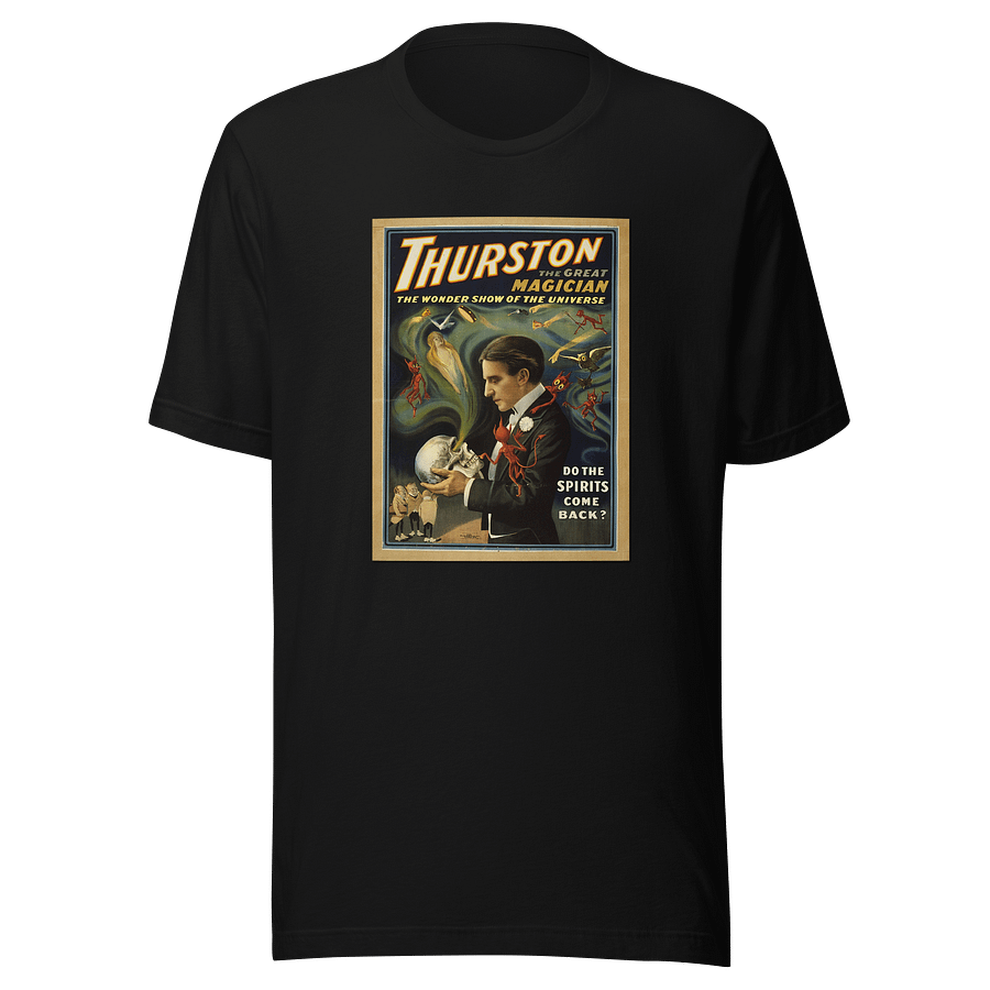 Thurston the Great Magician Vintage Poster T-Shirt product image (1)
