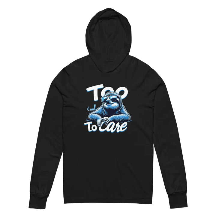 Chill Sloth Vibes Hooded Tee product image (6)
