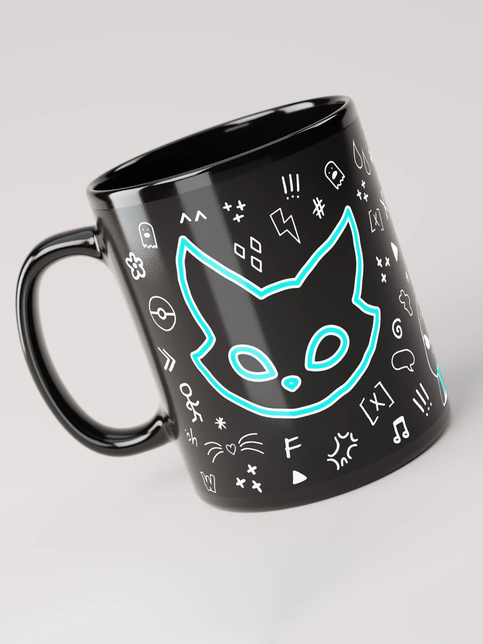 Fana Tasse Schwarz Blau product image (3)