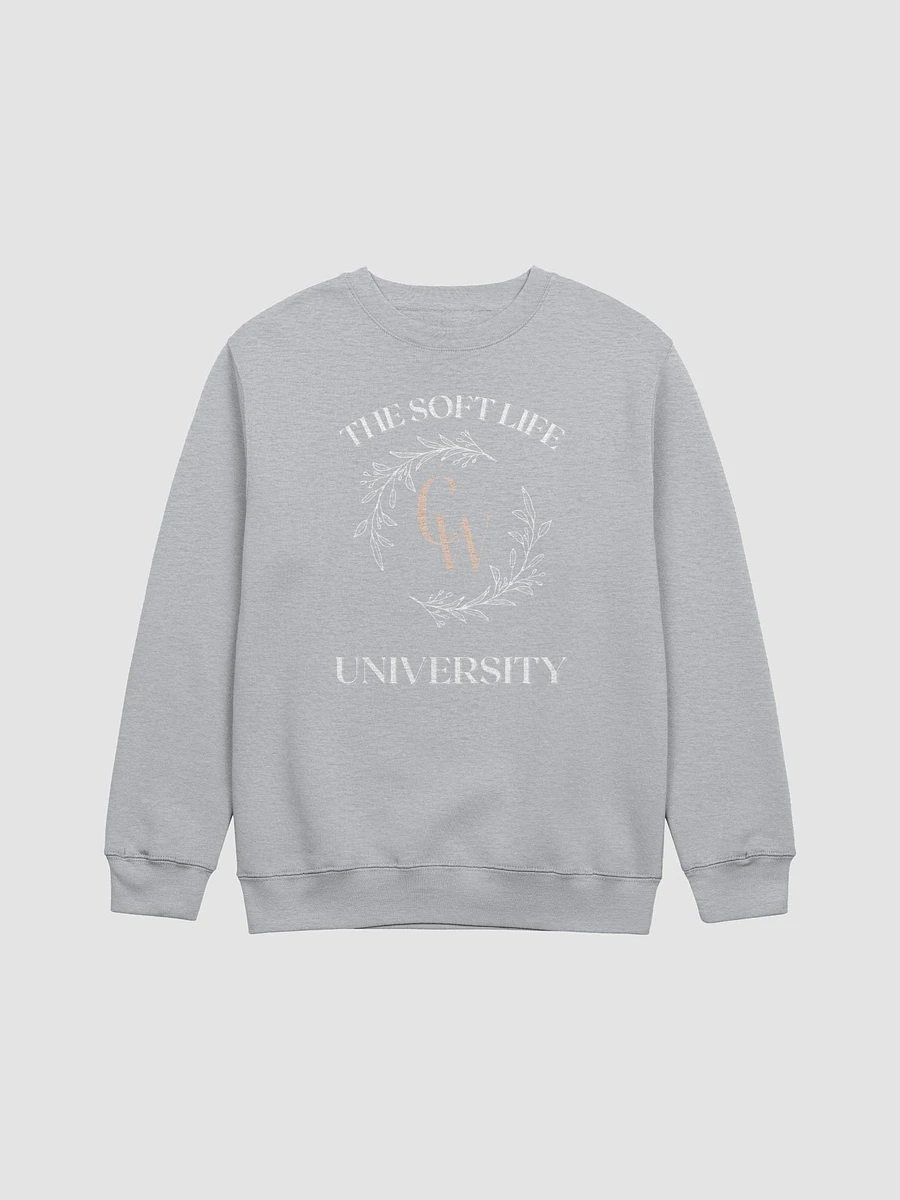 The Soft Life Sweatshirt | Heather Grey product image (1)