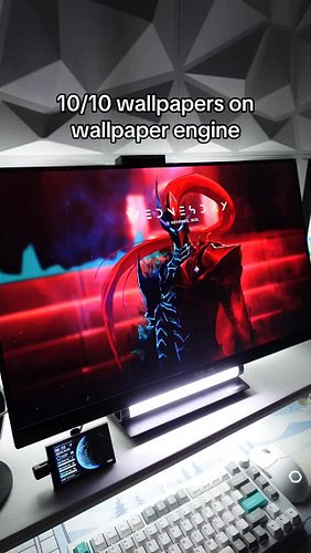 ALL WALLPAPERS 🔗 IN BIO

Wallpaper Engine is on Steam. Rainmeter tutorial for the day/date is linked in my bio @nightxparade ...