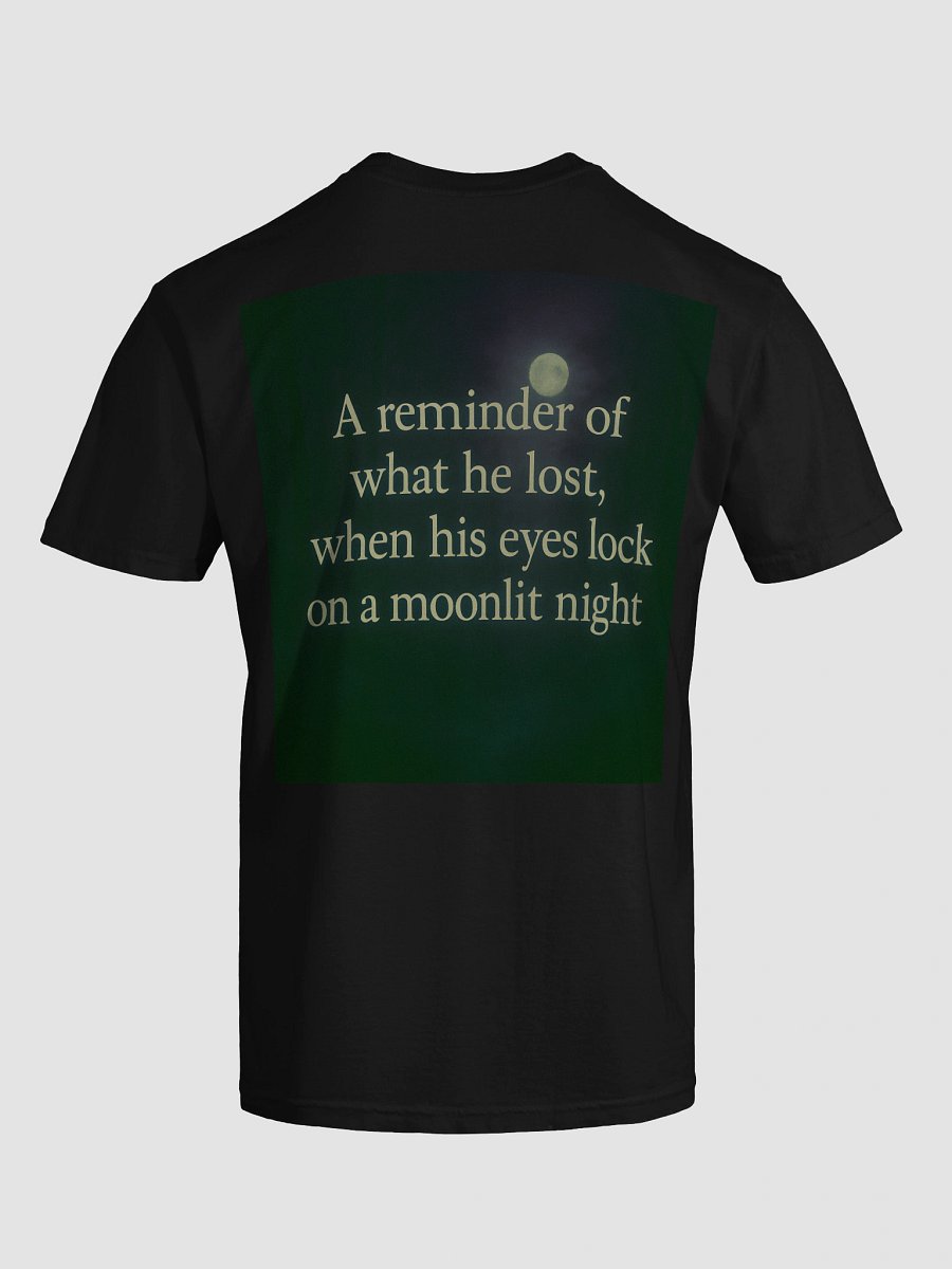 Altarae "Moonlit Reminder" Tee – Black Mist Edition product image (18)