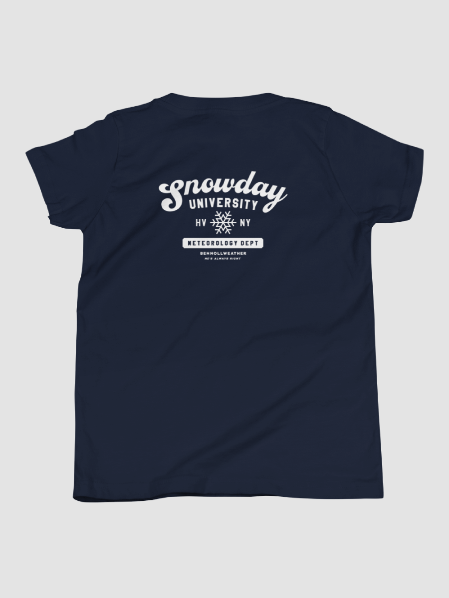 Youth Snowday Unversity t-shirt product image (2)
