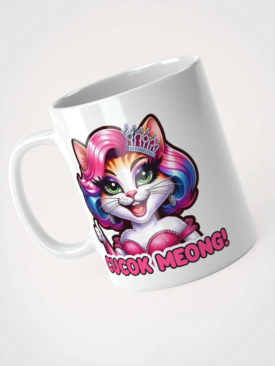 Cucok Meong! White Glossy Mug product image (7)