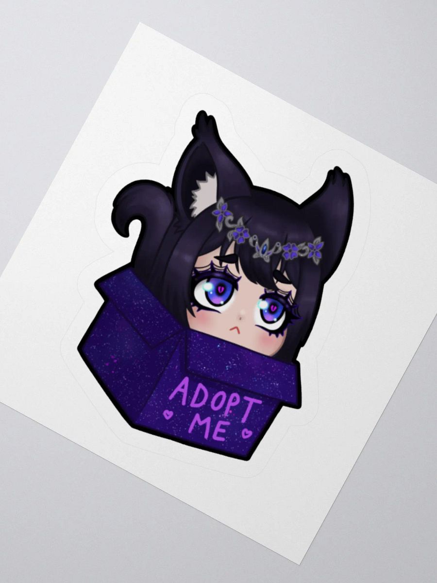 Neko Waifu - Adopt Me (Kiss-Cut Sticker) product image (4)