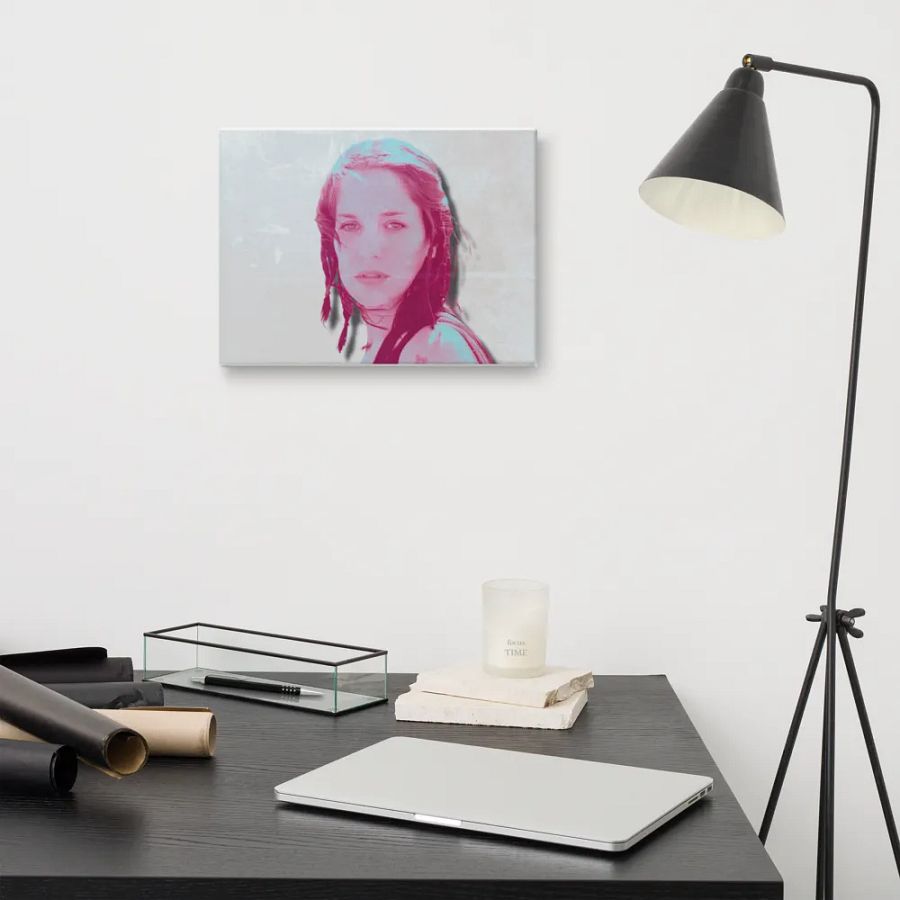 COLOUR MOVING AND STILL RETRO CANVAS WALL ART product image (11)