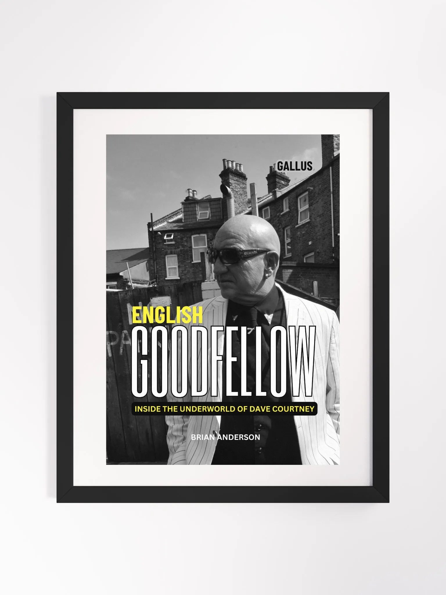 Large Dave Courtney Framed Poster product image (1)
