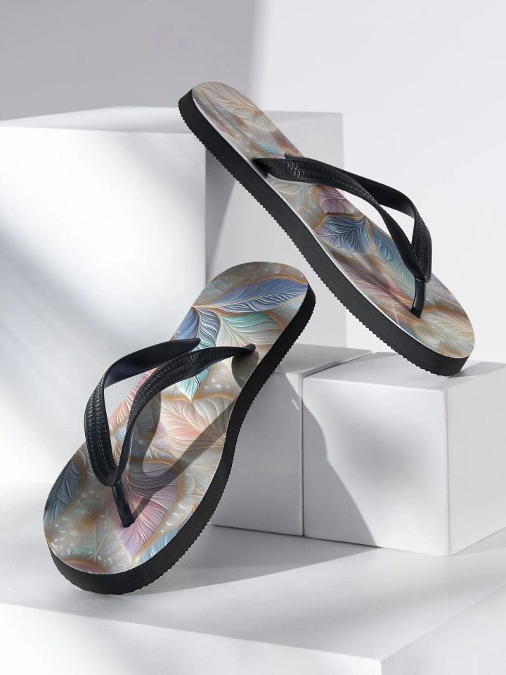 Feathered Whimsy Flip-Flops product image (2)