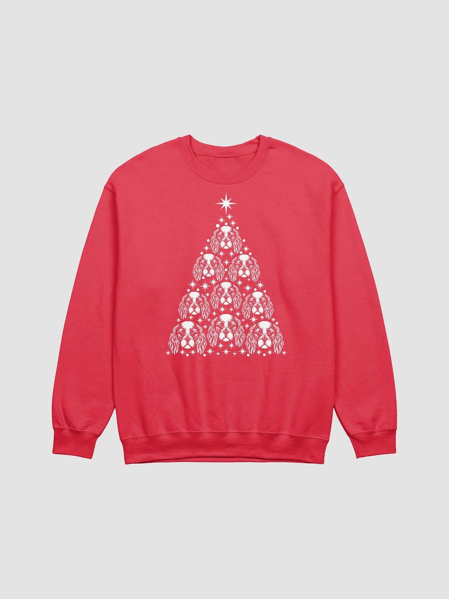 Cavalier King Charles Spaniel(2) Christmas Tree Sweatshirt Design for Cavalier Paw-rents product image (23)