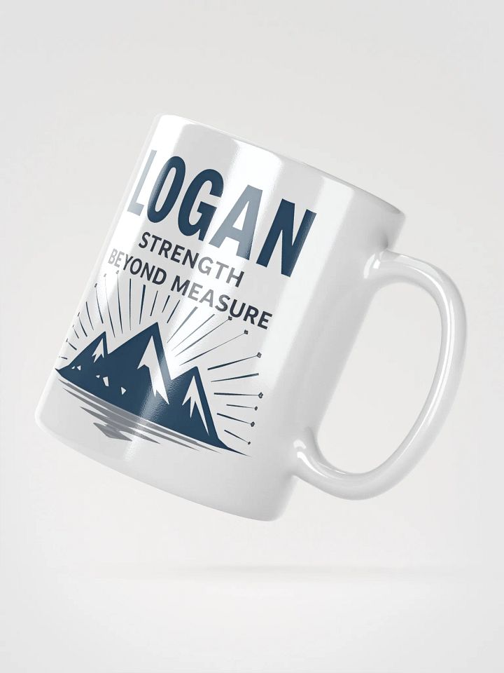 Logan Personalized Mug – Strength Beyond Measure | Custom Gift for Him product image (2)