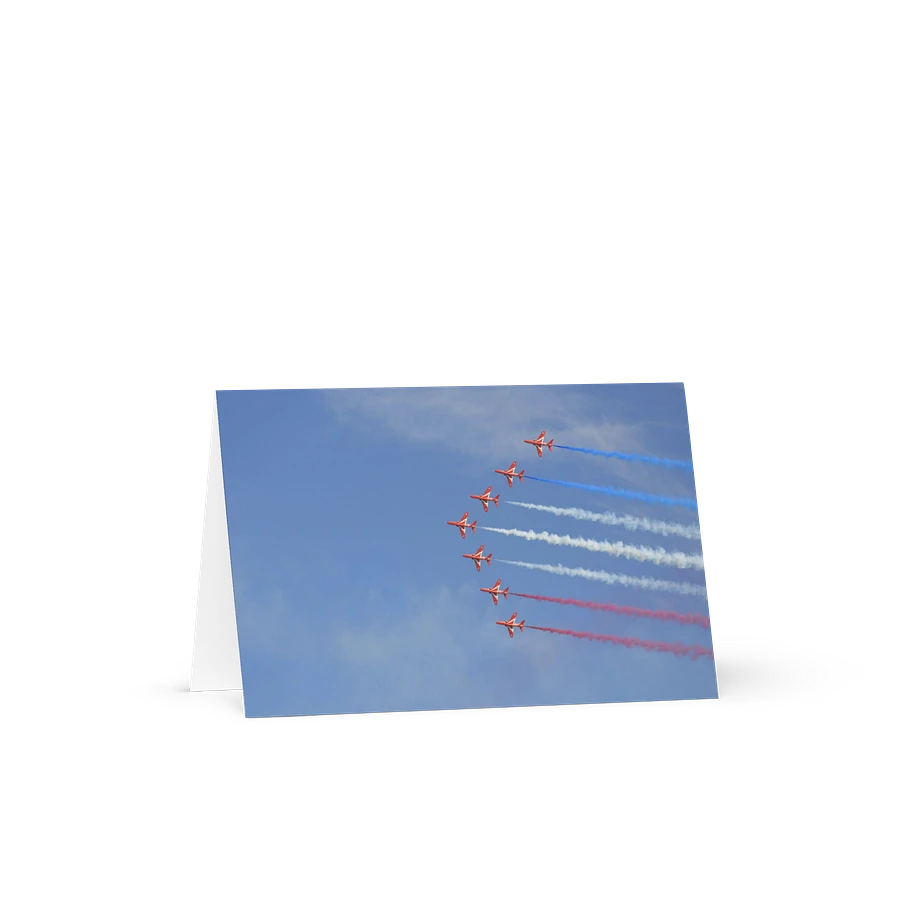 Red Arrows Fly Over (Greeting Card) product image (1)