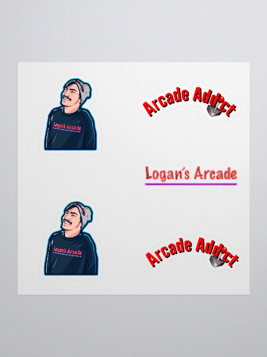 Logan's Arcade Kiss Cut Sticker Collection product image (4)