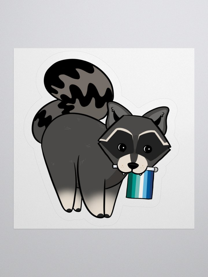 Gay Racc Sticker product image (2)