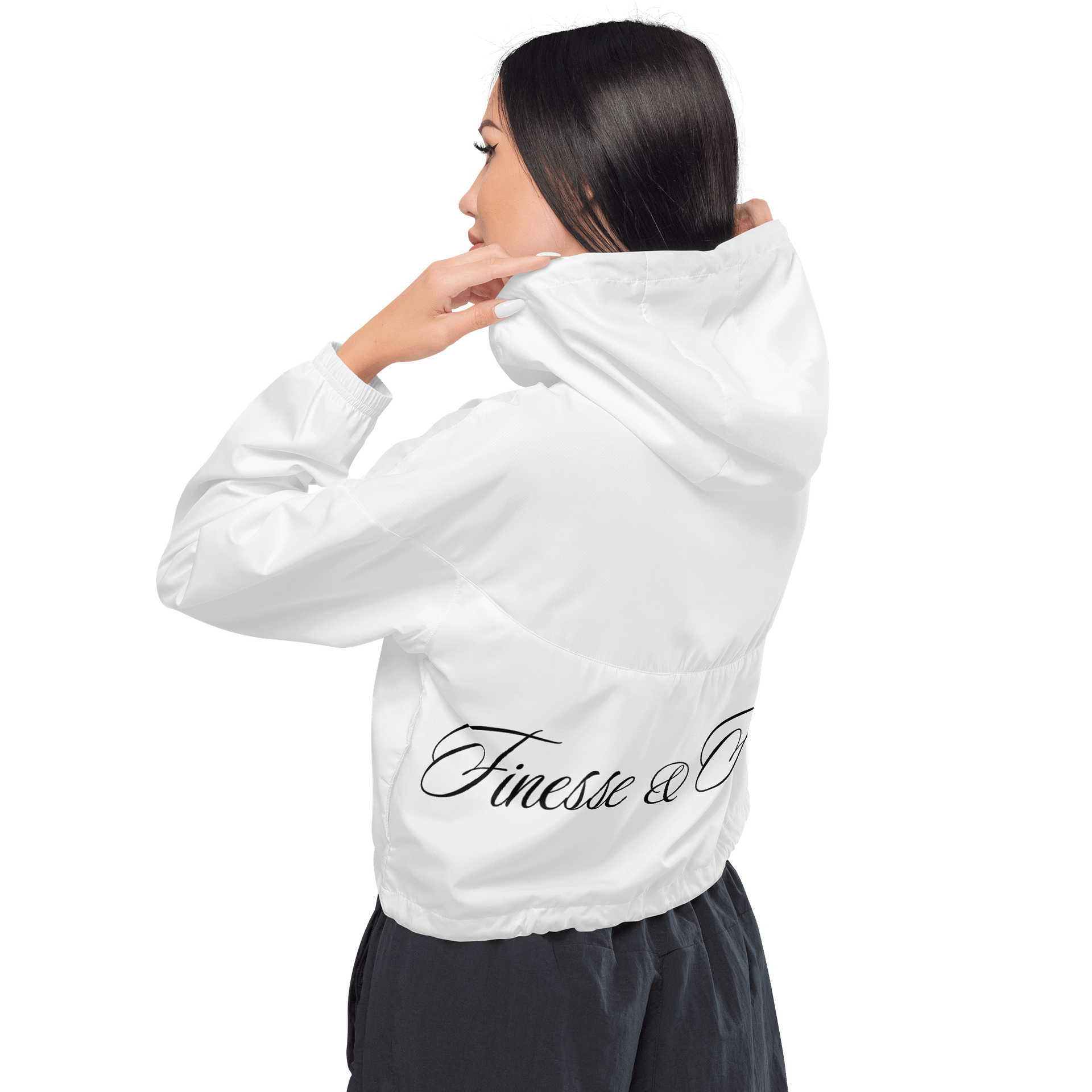 F&F Women's Cropped Windbreaker product image (4)