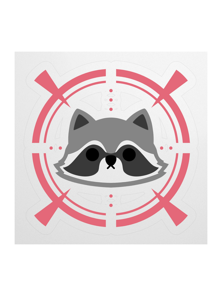 Raccoon Sticker product image (3)