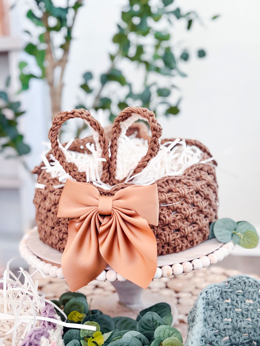 Granny Stitch Easter Basket Crochet Pattern product image (9)