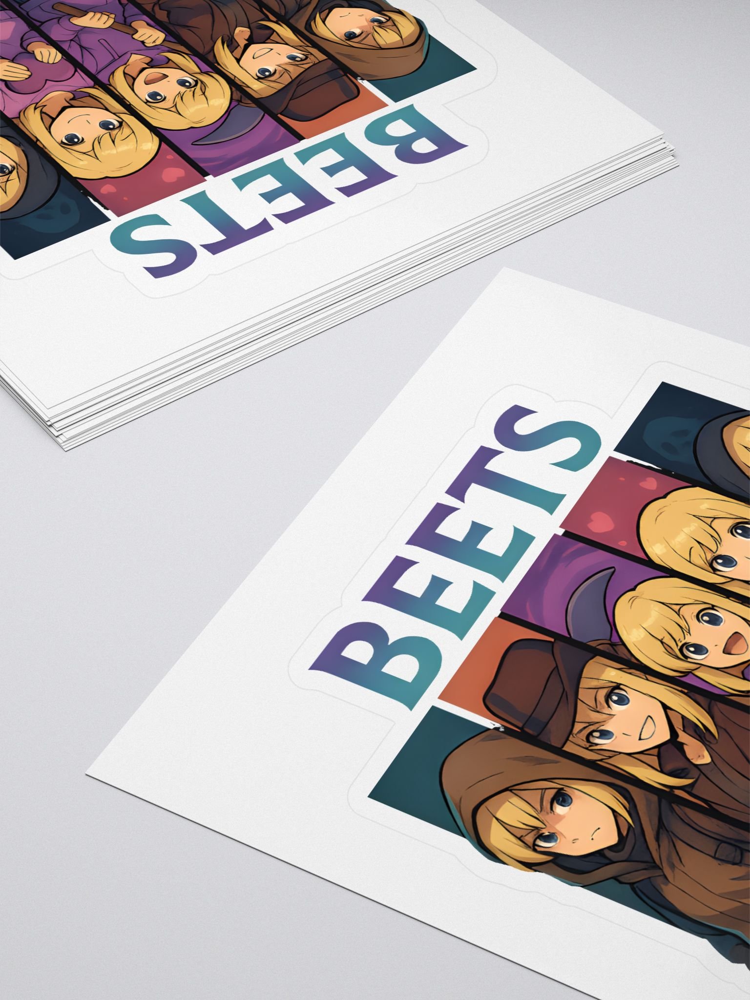 Face of Beets Sticker product image (4)