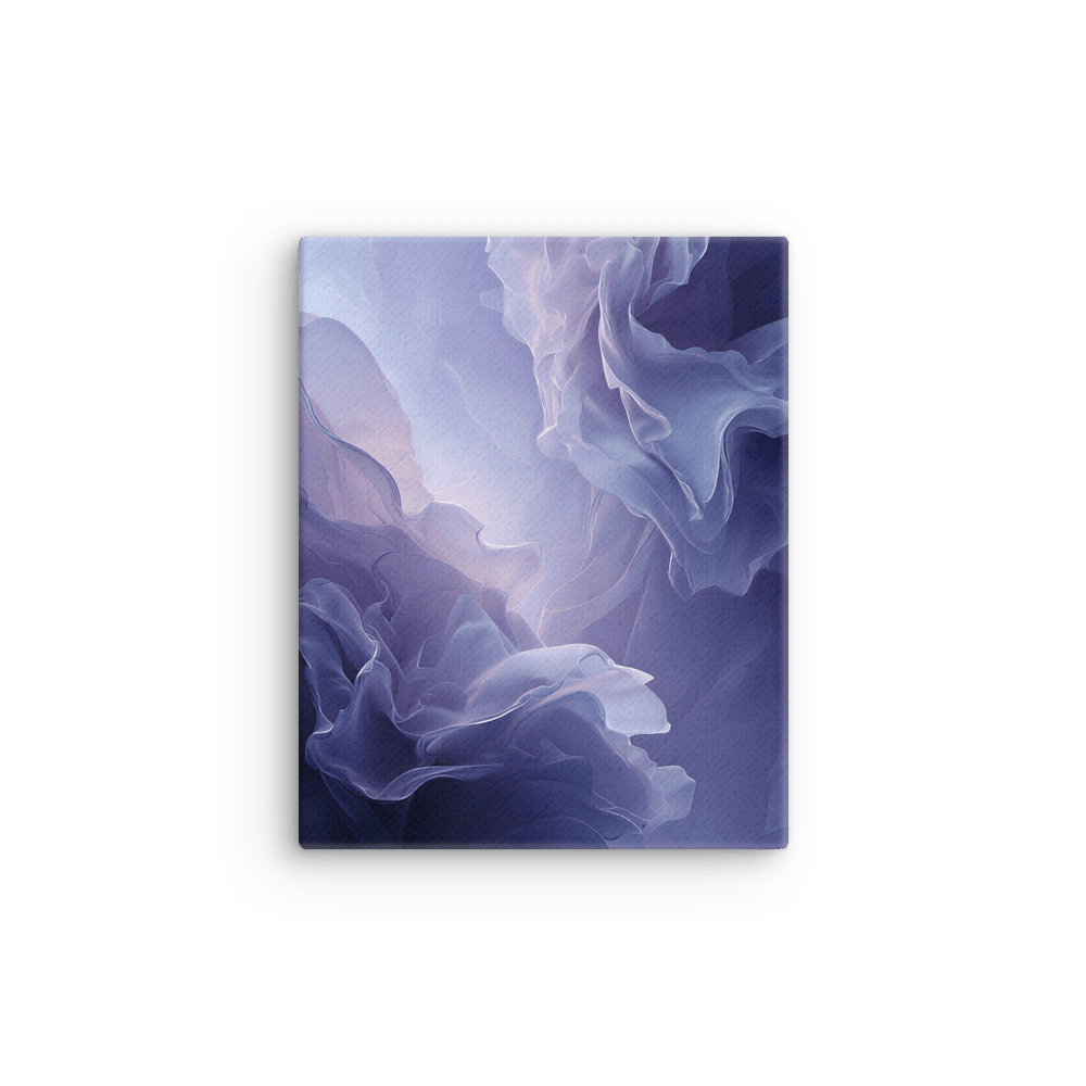Lavender Drift – Abstract Flow in Violet and Soft Blue Tones product image (12)