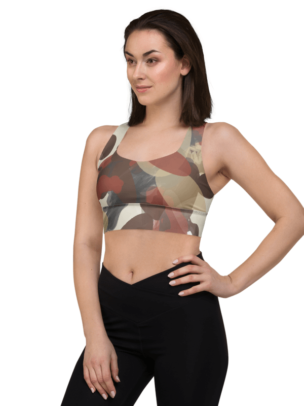 Abstract Fusion Longline Sports Bra product image (2)